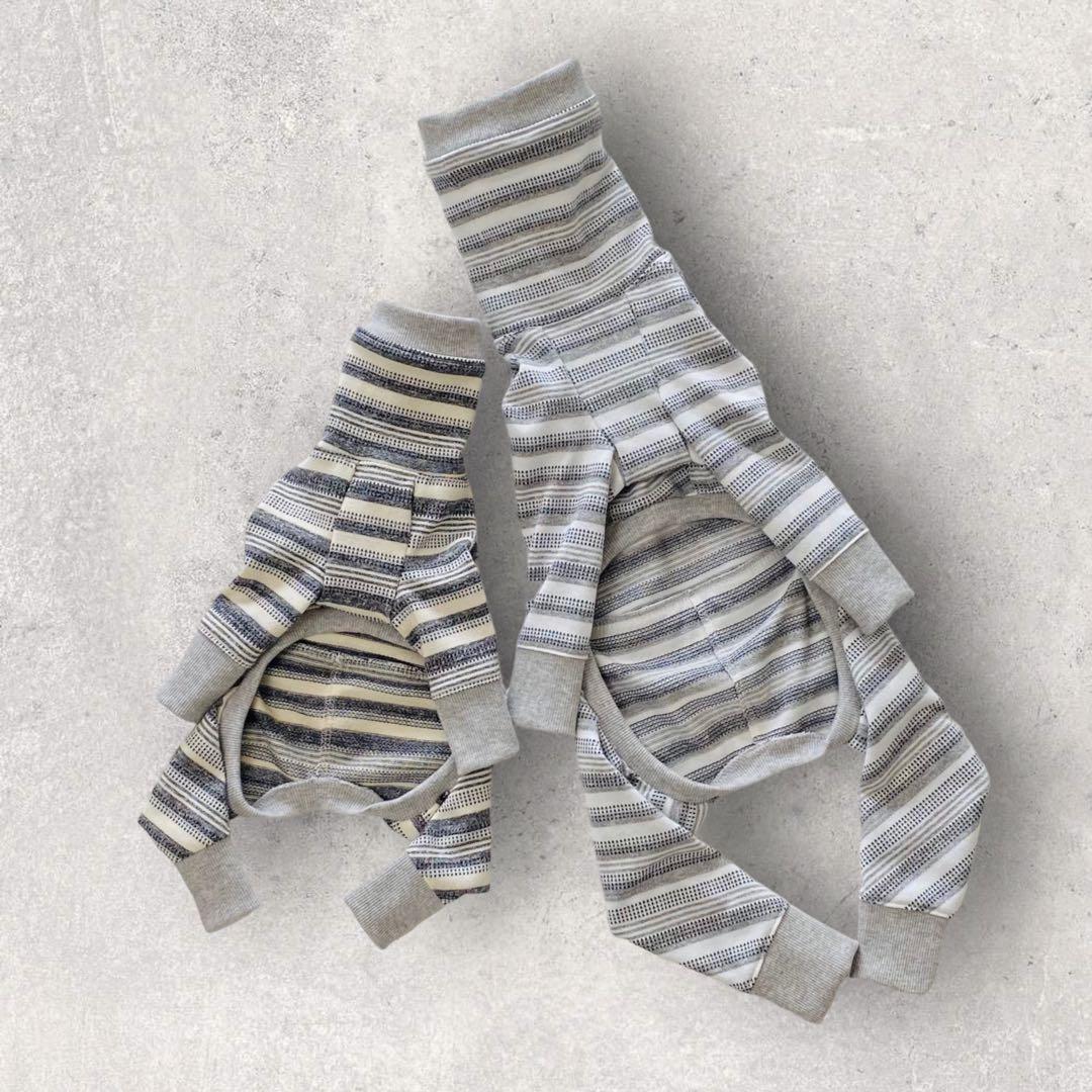 ④ジャガードニットカバーオール