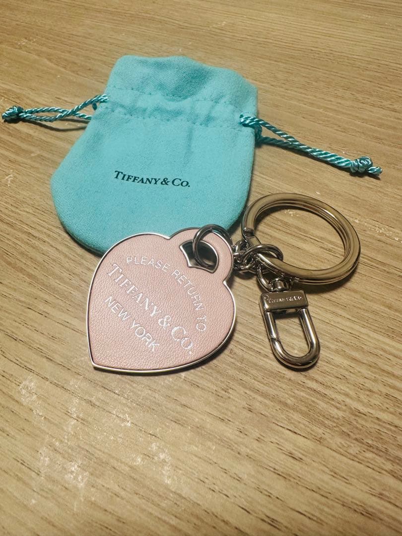 最終お値下げ！Tiffany & Co. ハート型キーホルダー