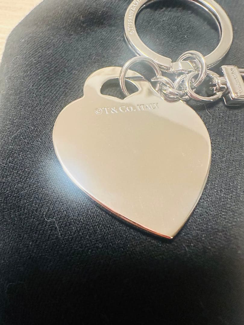 最終お値下げ！Tiffany & Co. ハート型キーホルダー
