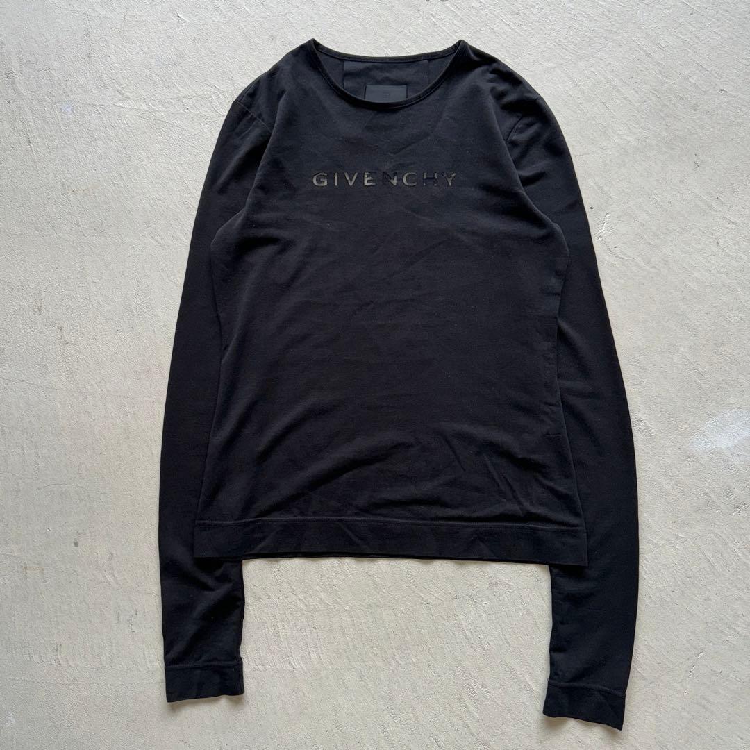 トップス givenchy heart sheer l/s black archive