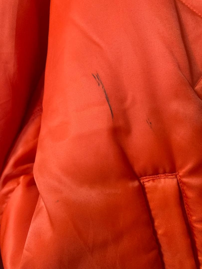 【希少XL・黒】AVIREX MA-1 フライトジャケット 民間品