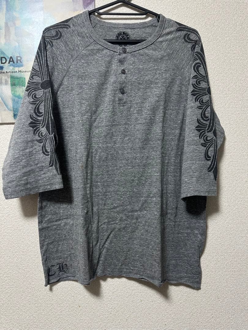 Chrome Hearts グレー L 七分袖カットソー