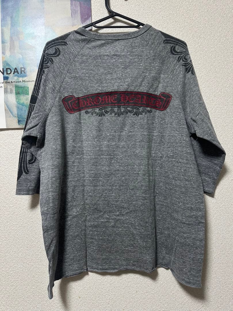Chrome Hearts グレー L 七分袖カットソー