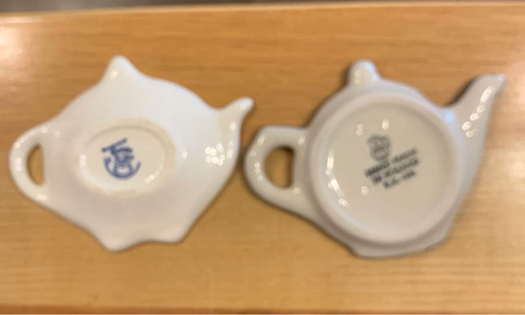 ポーリッシュ陶磁器スプーン ティーバックレスト