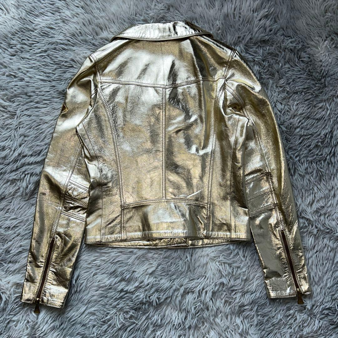 KkbooksRoy Roger's ダブルライダースジャケット ゴールド