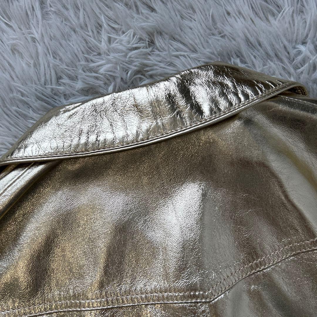 KkbooksRoy Roger's ダブルライダースジャケット ゴールド