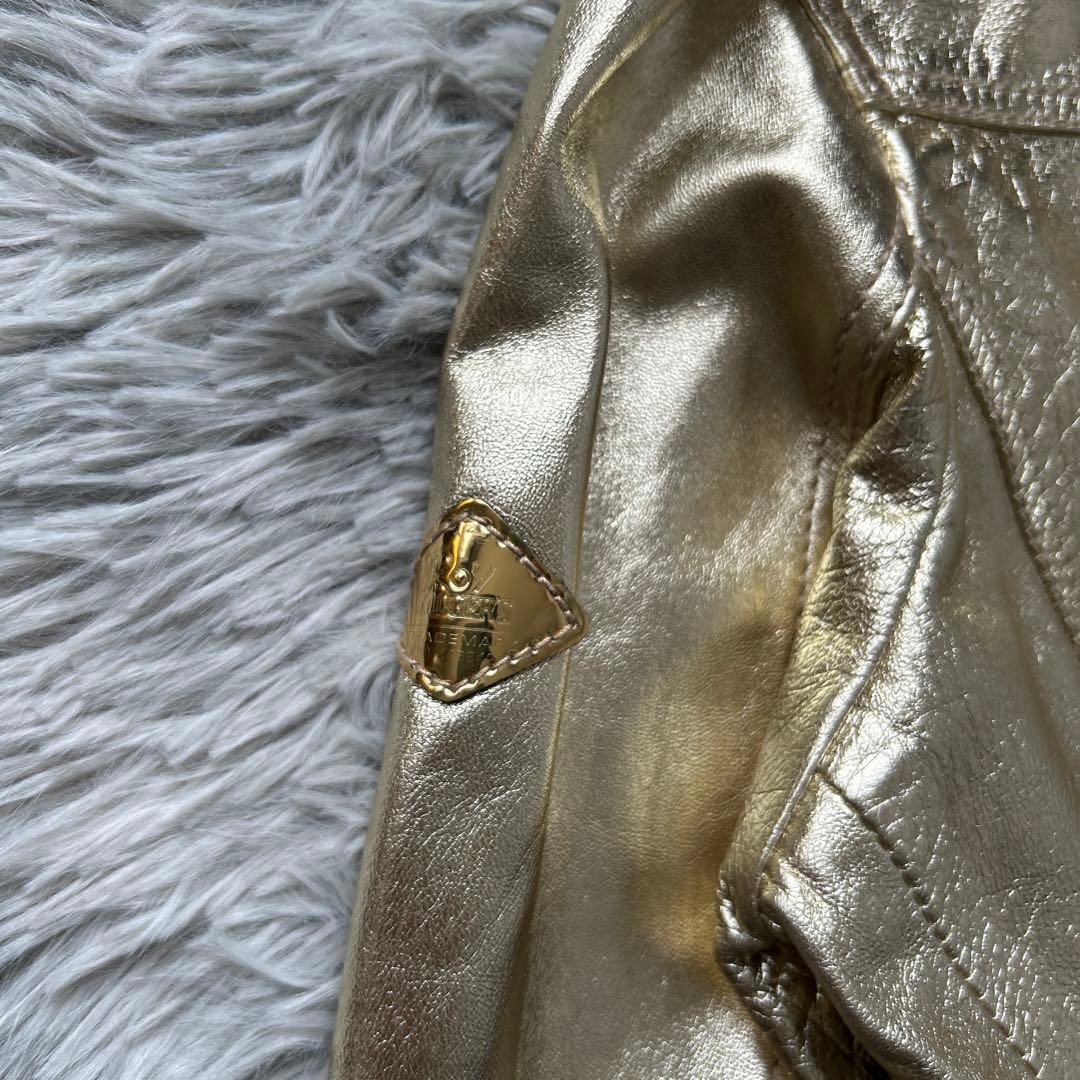 KkbooksRoy Roger's ダブルライダースジャケット ゴールド