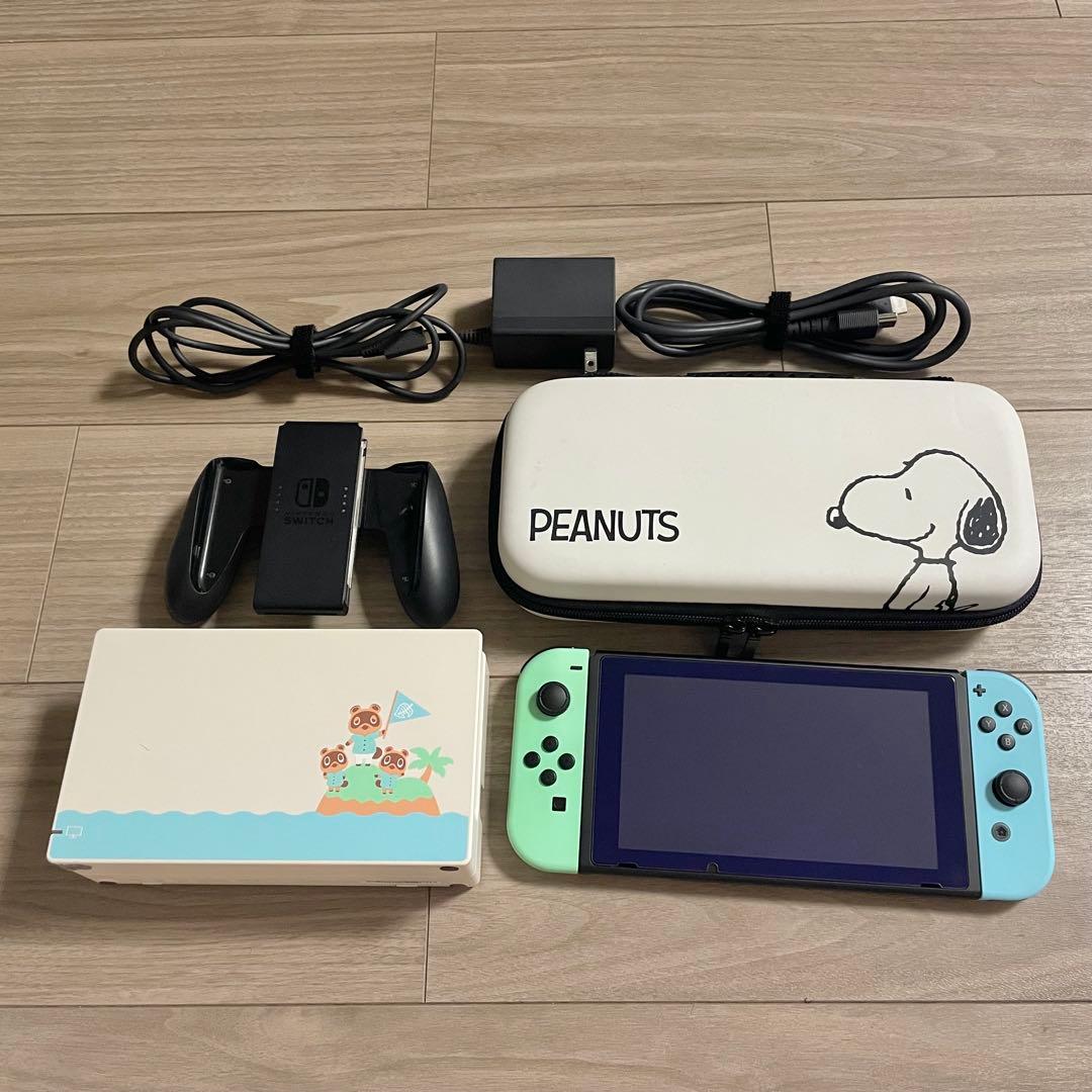 Nintendo Switch 本体 どうぶつの森デザイン