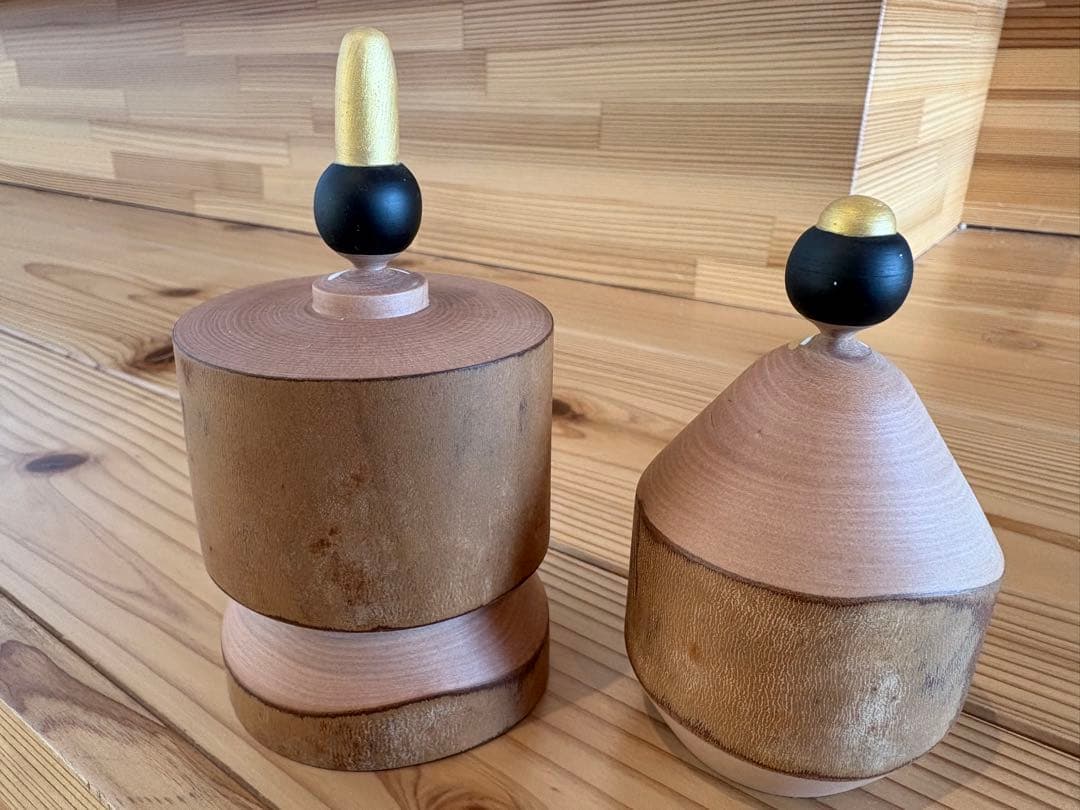 松谷伸吉さん　木地雛人形