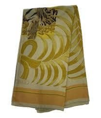 美品希少　エルメス　ディップダイ　王者の風格　 カレジュアン　シルク約140cm