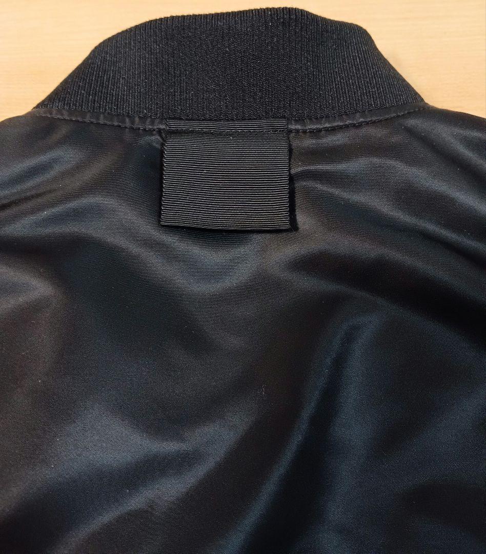 美品ユニクロ+J ハイブリッドダウンオーバーサイズMA-1ブルゾン M ブラック