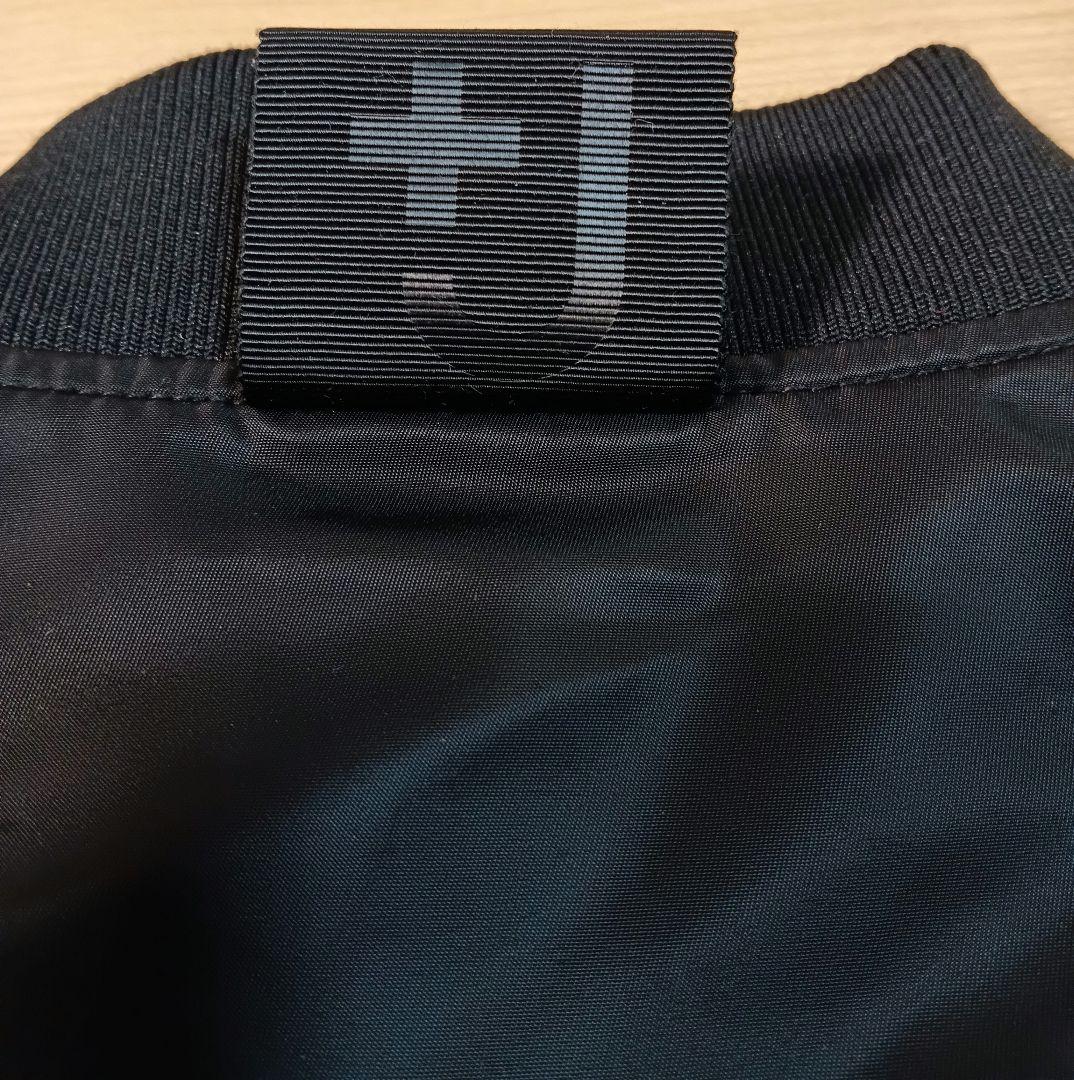 美品ユニクロ+J ハイブリッドダウンオーバーサイズMA-1ブルゾン M ブラック