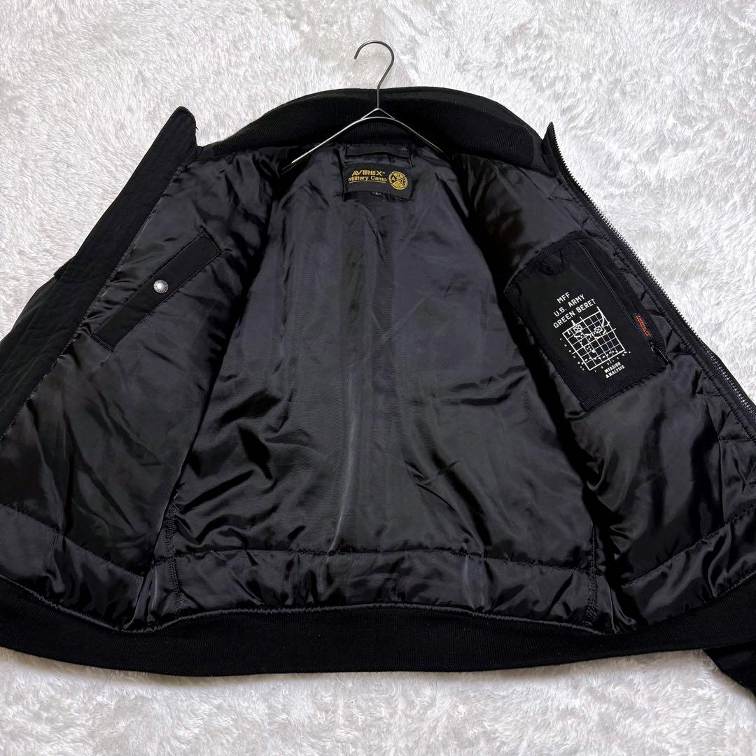 AVIREX ミリタリージャケット GREEN BERET DROP ZONE