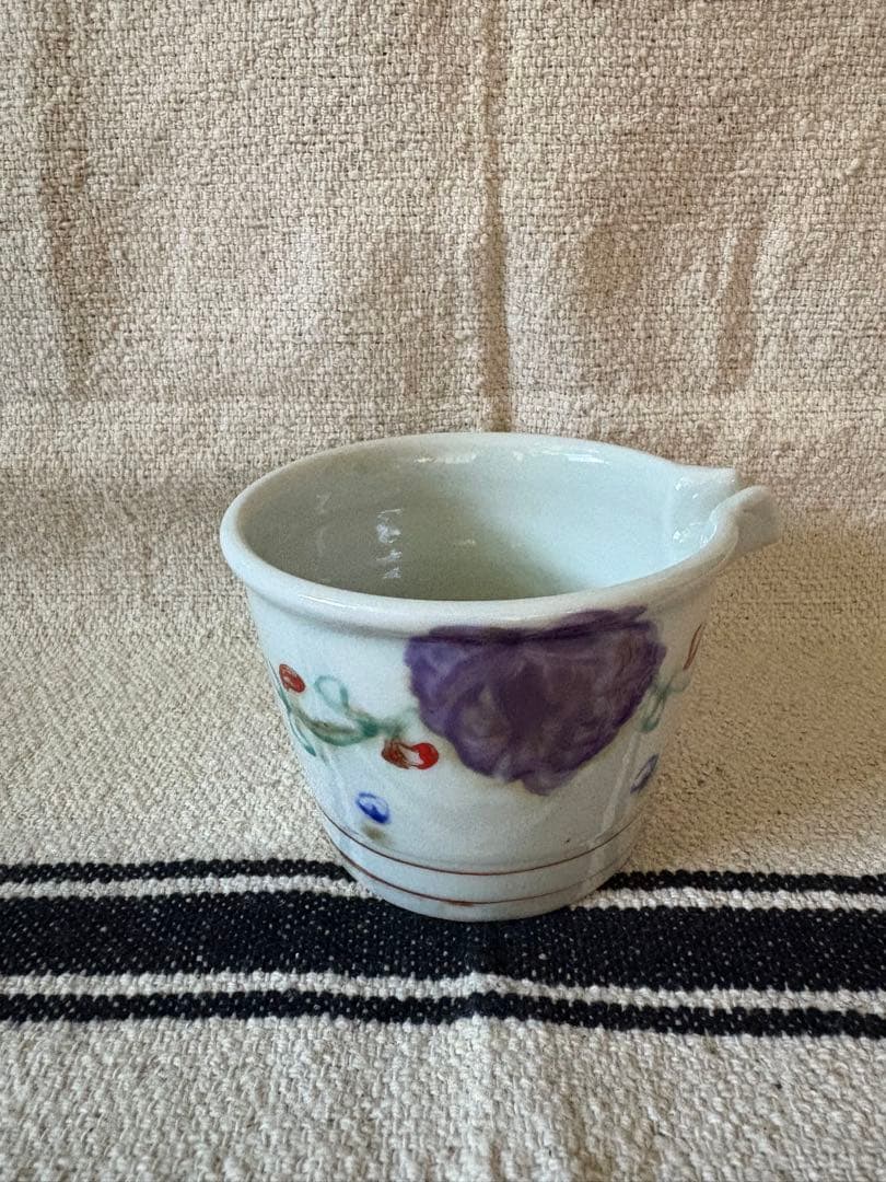 伊藤聡信　色絵　片口鉢