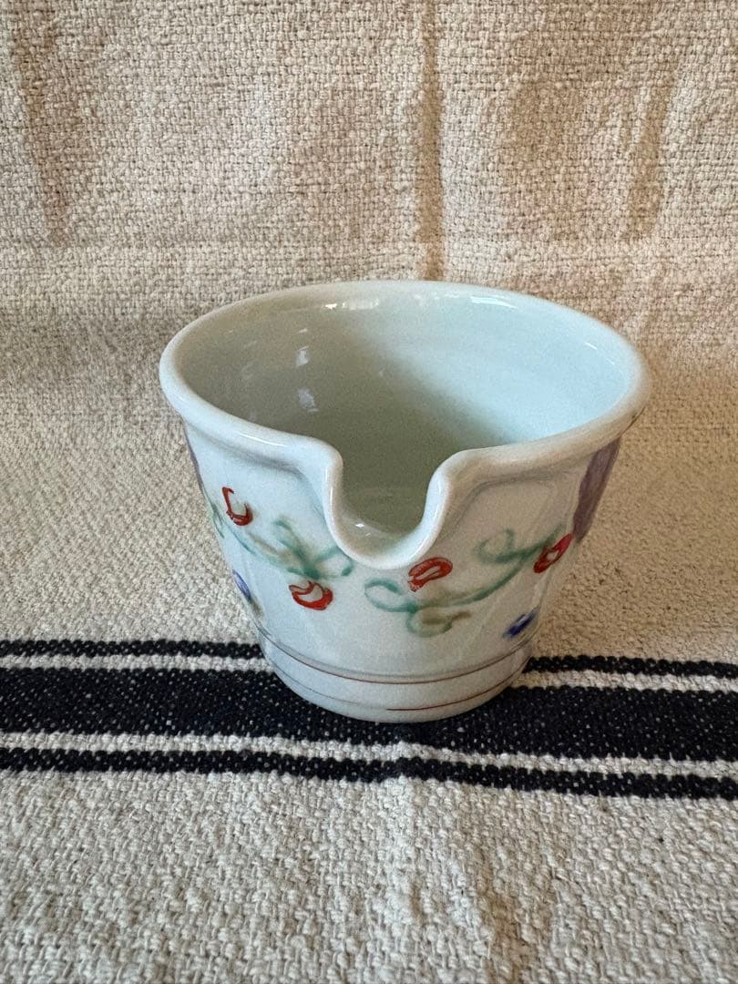 伊藤聡信　色絵　片口鉢