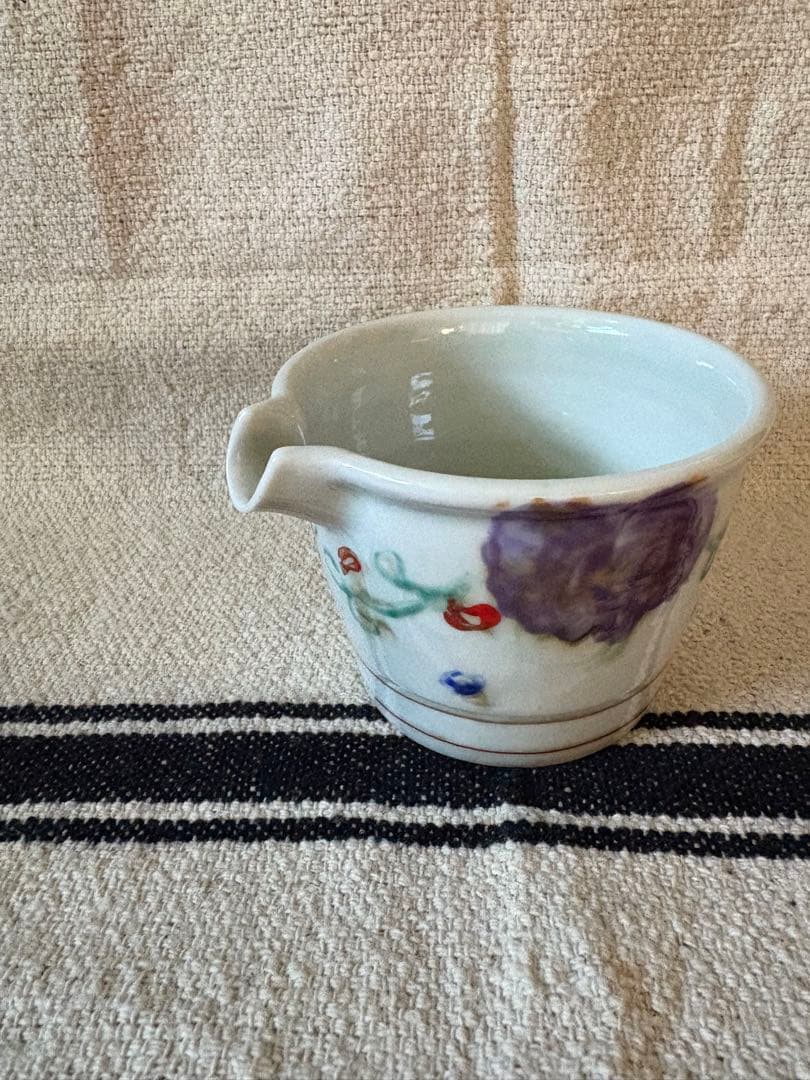 伊藤聡信　色絵　片口鉢