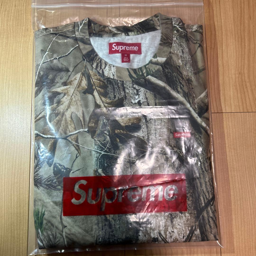Supreme Small Box L/S Tee Mサイズ