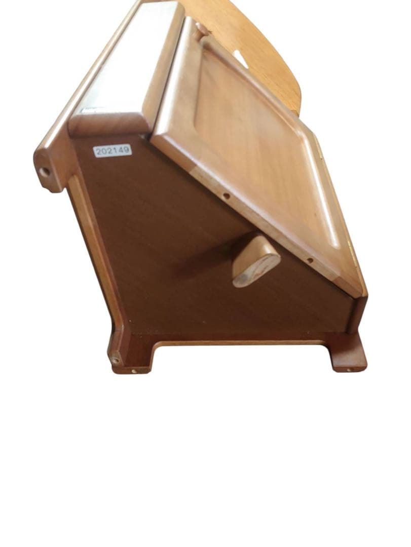 Karimoku カリモク 三角コーナータイプ 電話台 花台 収納棚