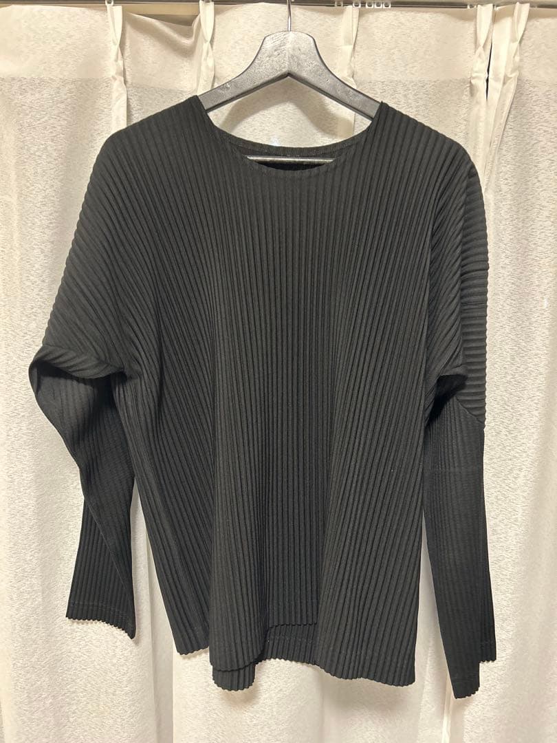homme plisse issey miyake カットソー 黒 3