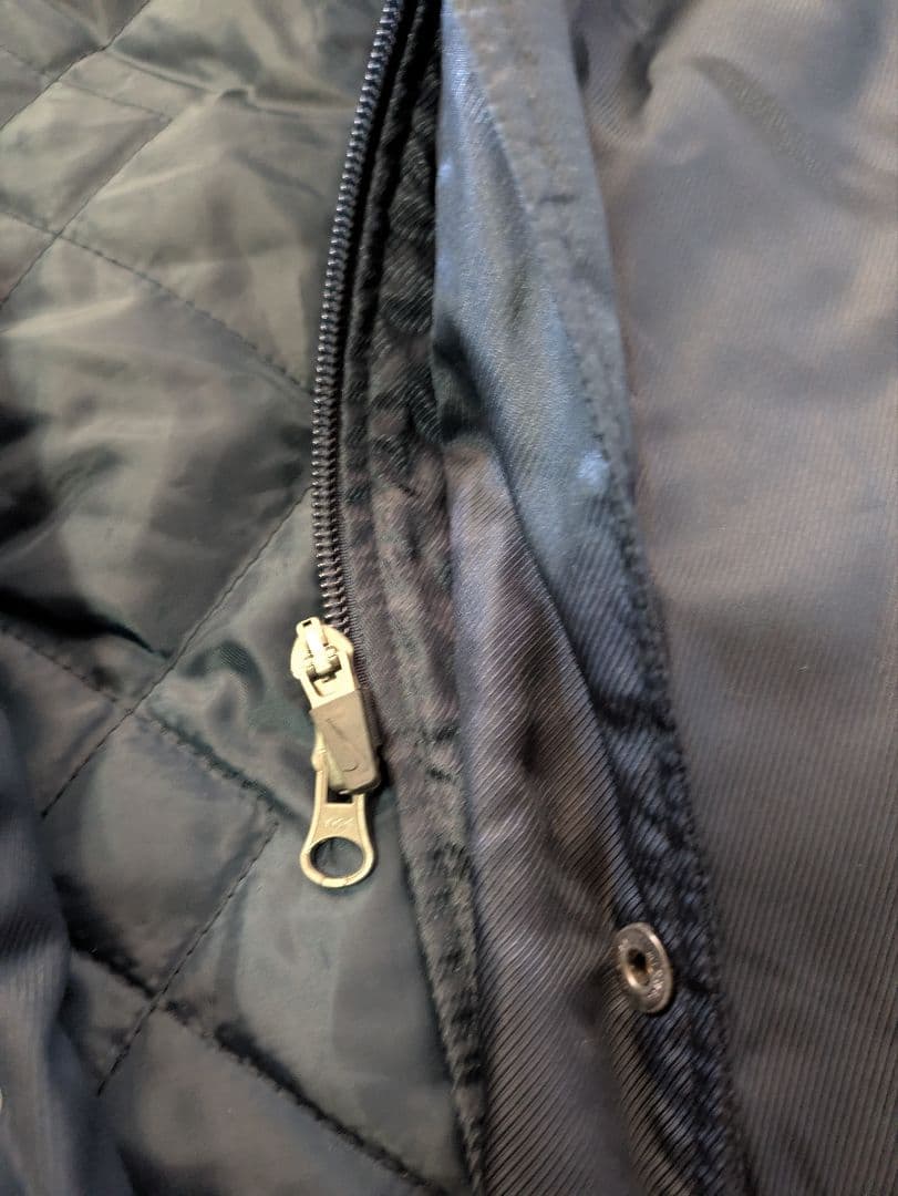 新品タグ付き NIKE ベンチコート 刺繍ロゴ XXLサイズ ネイビー