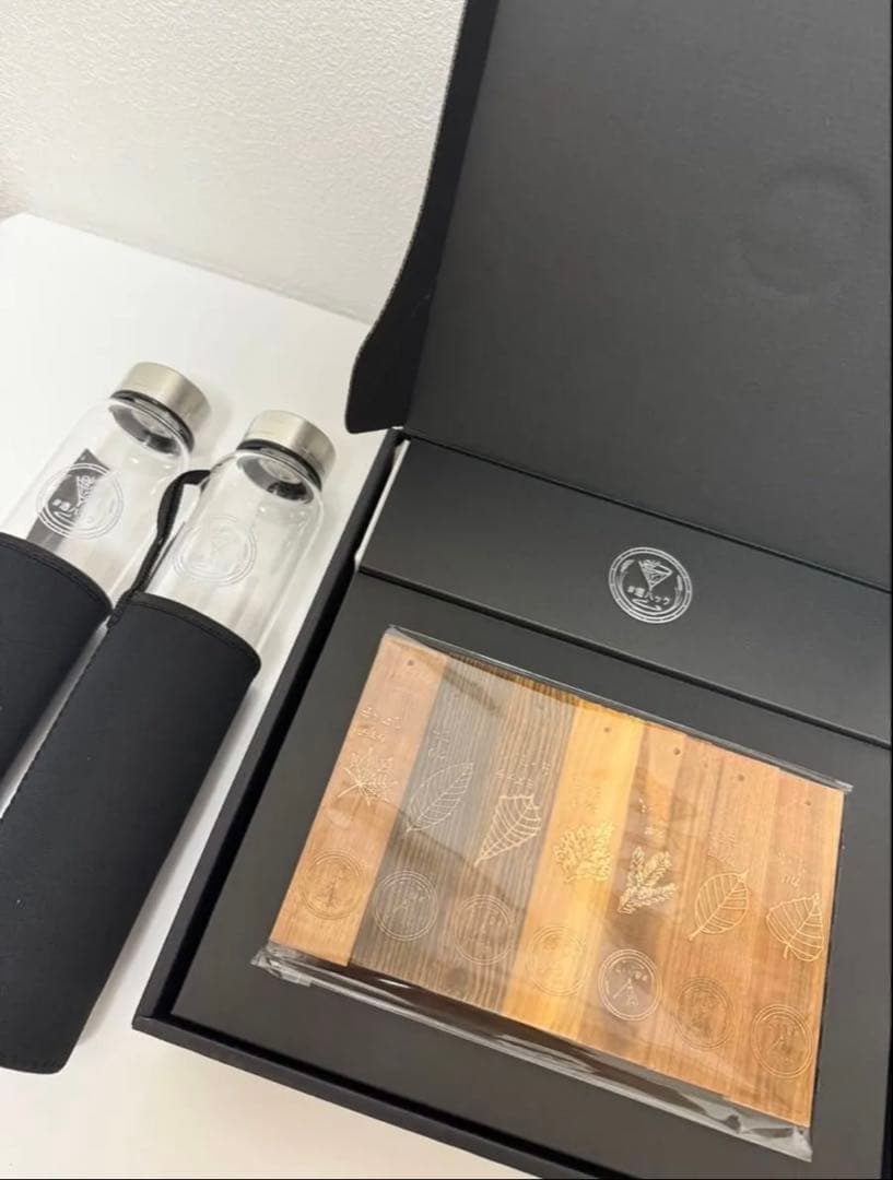 キャンプにも！！酒ハック　酒熟成キット　オリジナルボトルセット