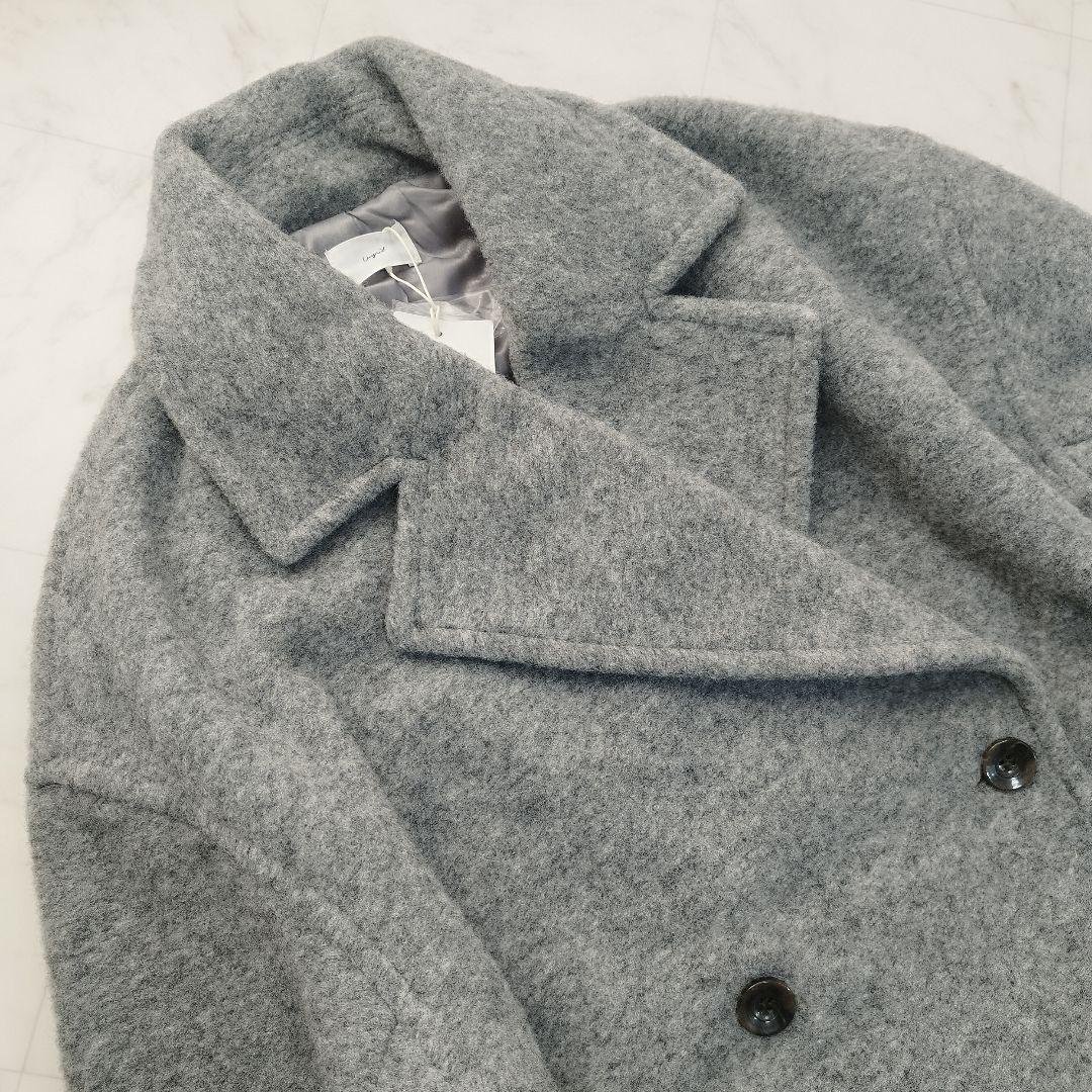 新品　未使用　タグ付き　アングリッド　スライバーチェスターロングコート　23AW