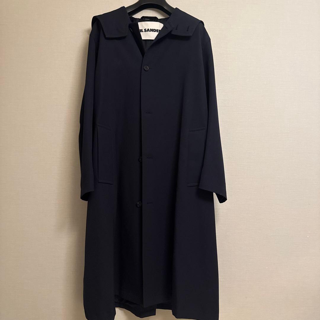 ジルサンダー 美品 スポーツコート ハンガー付き ネイビー系