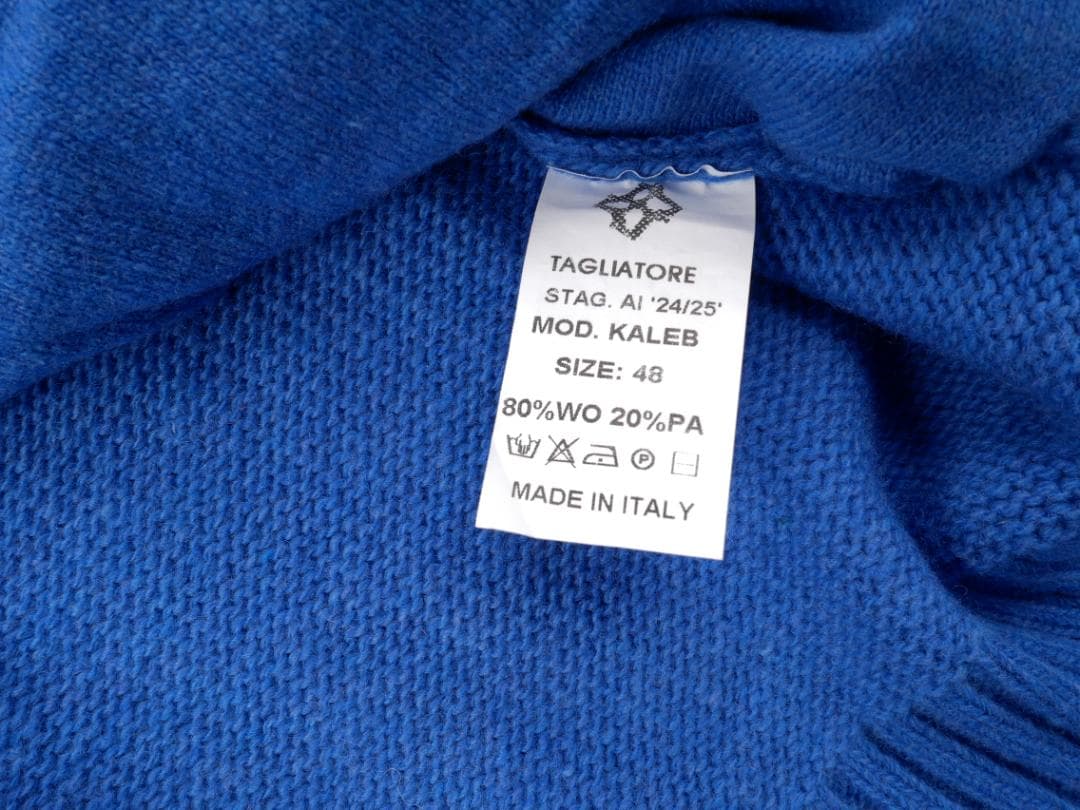 TAGLAIATORE タリアトーレ◆48◆ニット ジップアップ カーディガン