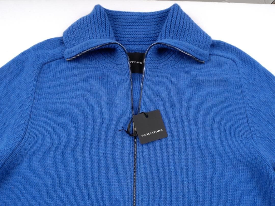 TAGLAIATORE タリアトーレ◆48◆ニット ジップアップ カーディガン