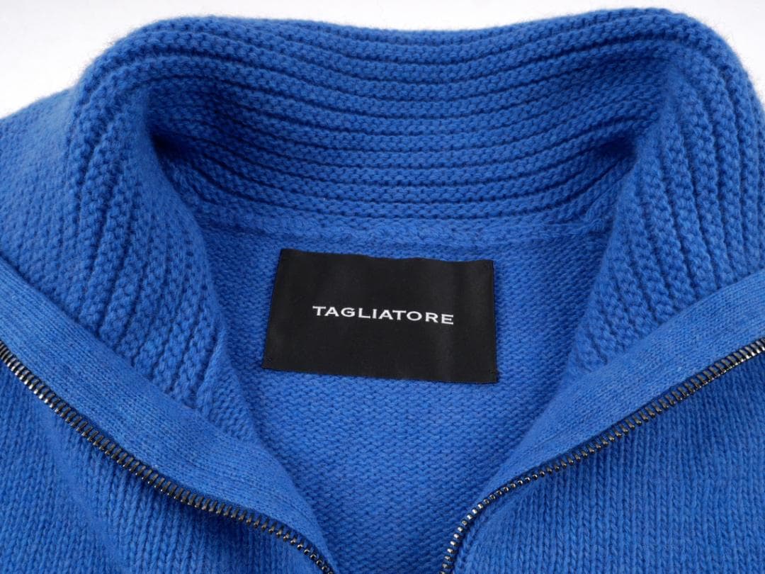 TAGLAIATORE タリアトーレ◆48◆ニット ジップアップ カーディガン