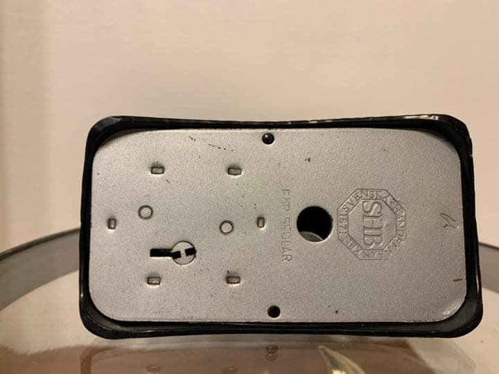 希少　スティグリンドベリ　ブラックのテリア貯金箱