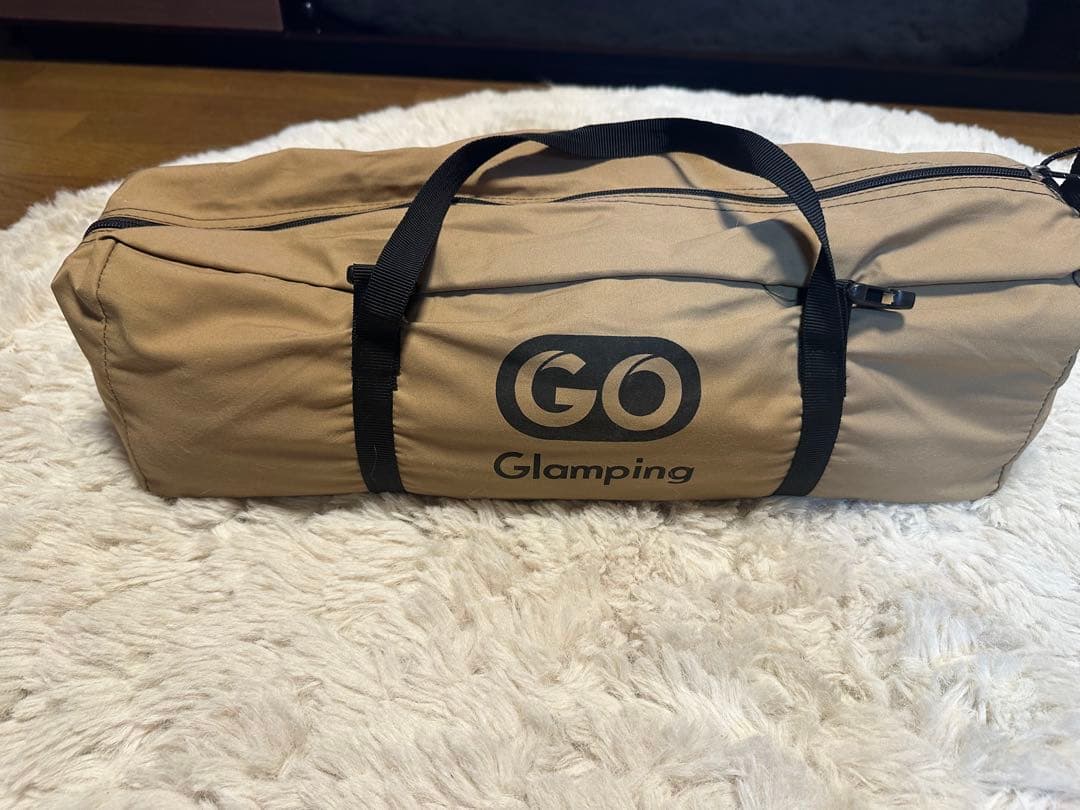 GOGLAMPING ベージュ タープ