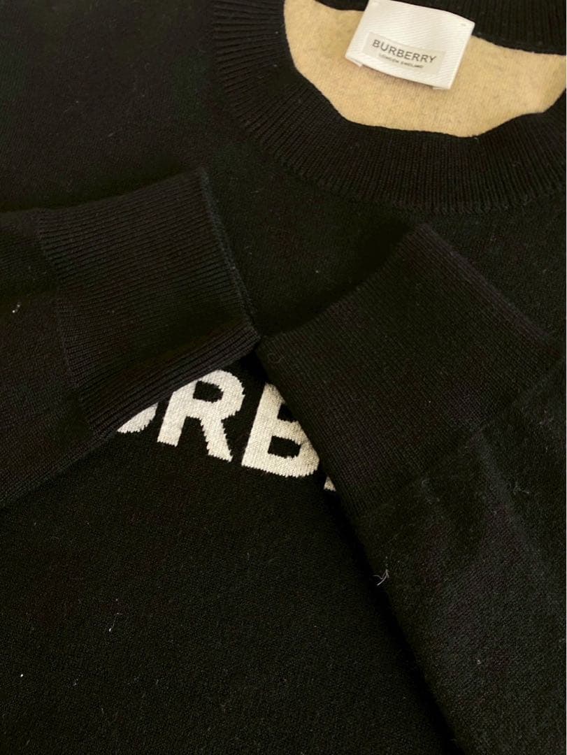 【定価10万】バーバリー ホースフェリープリント セーター