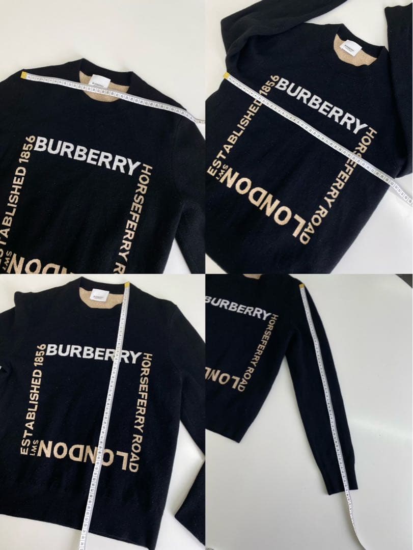 【定価10万】バーバリー ホースフェリープリント セーター