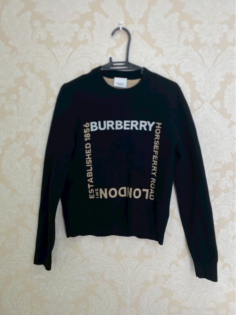 【定価10万】バーバリー ホースフェリープリント セーター