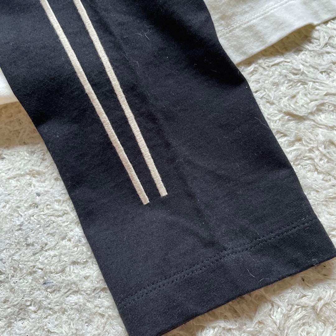 未使用⭐️ JULIUS ユリウス　トップス　モックネック　ラグラン　白黒　3