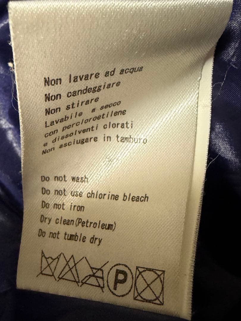 早い者勝ち　TATRAS ポリテアマネイビーダウン タトラスPOLITEAMA紺