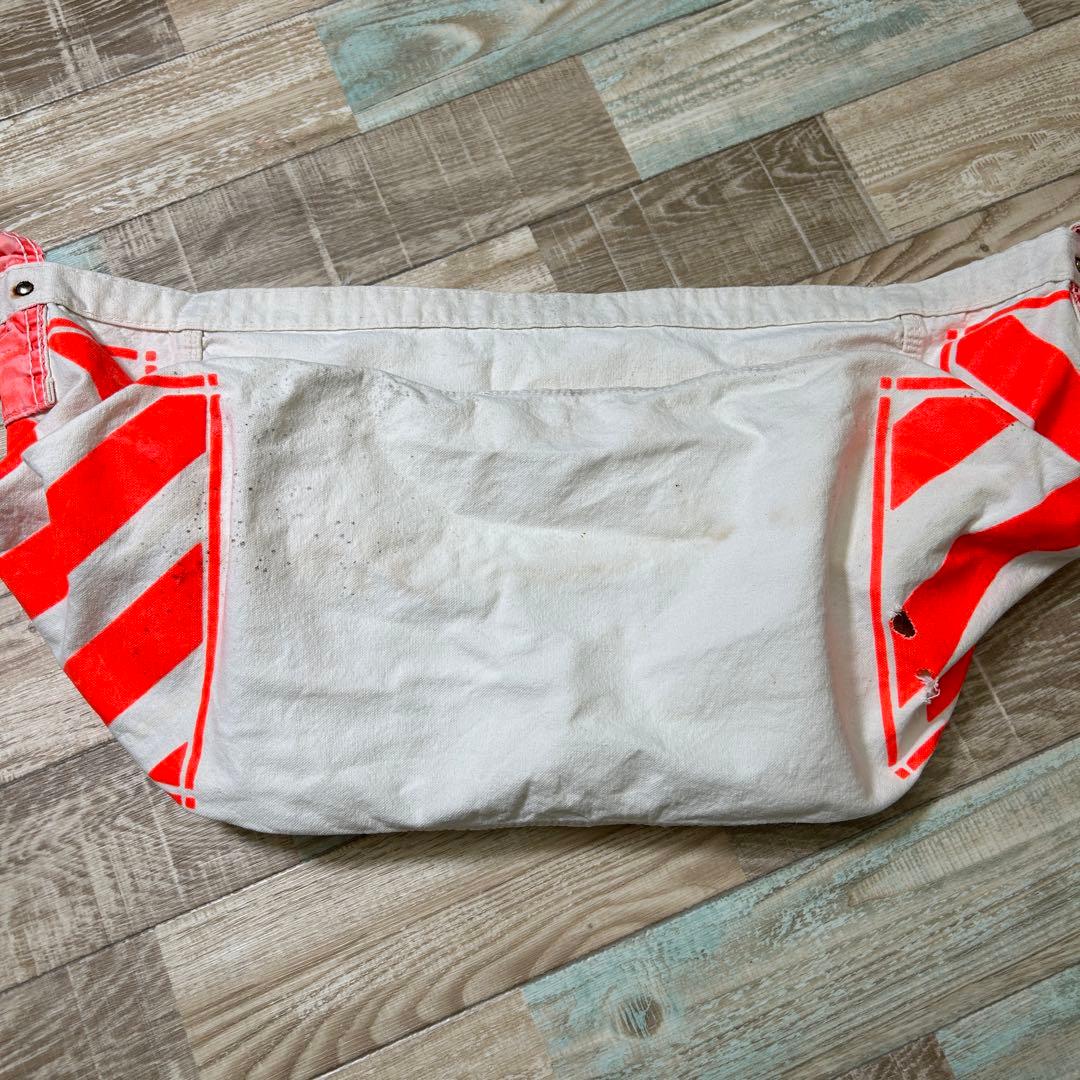 レア PLAIN DEALER ニュースペーパーバッグ オレンジ