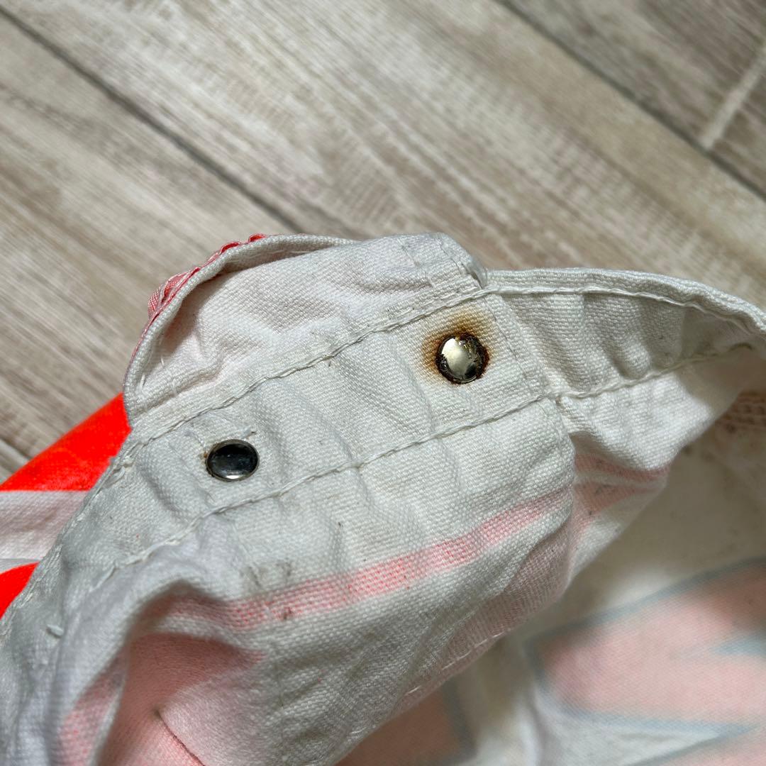 レア PLAIN DEALER ニュースペーパーバッグ オレンジ