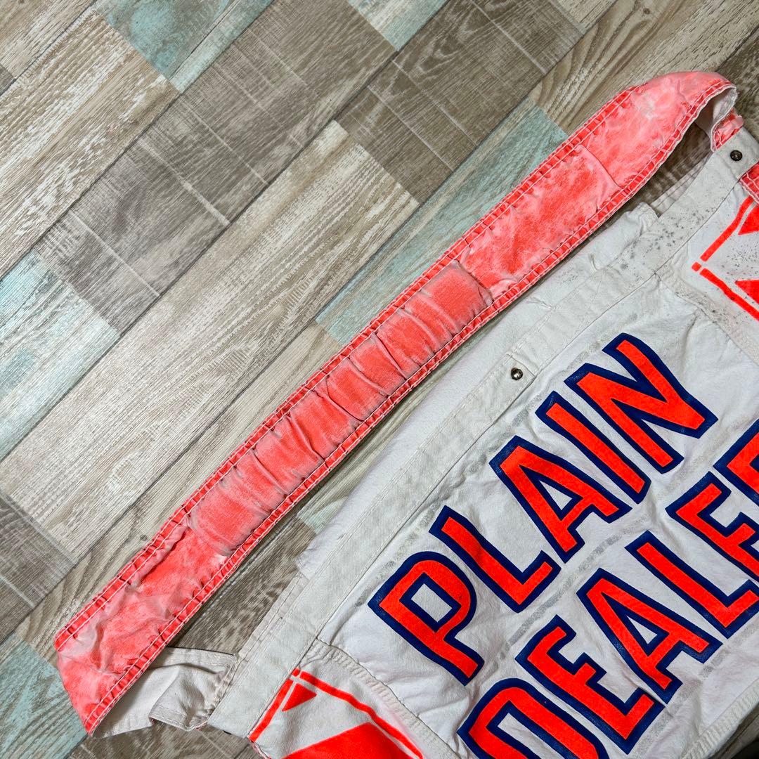 レア PLAIN DEALER ニュースペーパーバッグ オレンジ