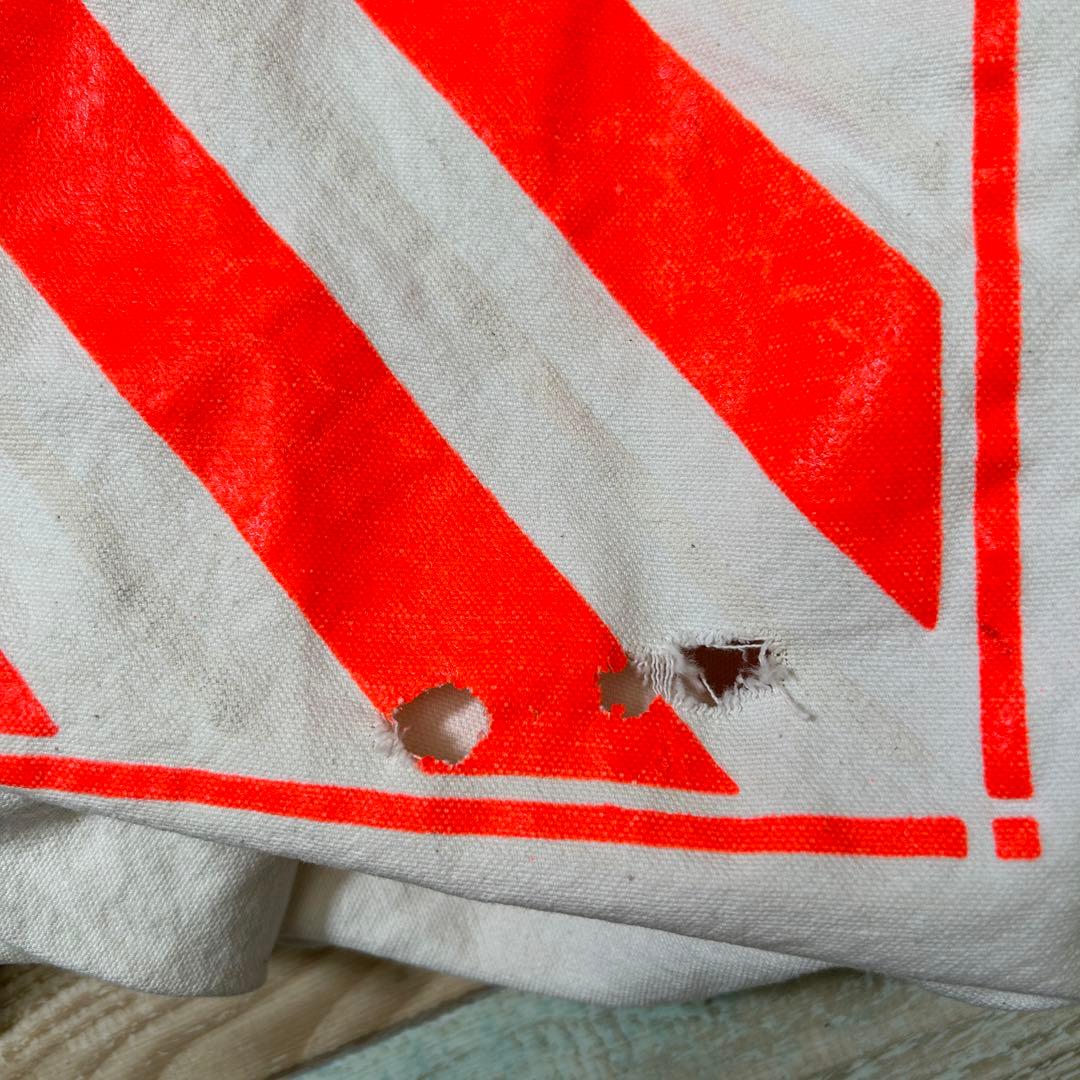 レア PLAIN DEALER ニュースペーパーバッグ オレンジ