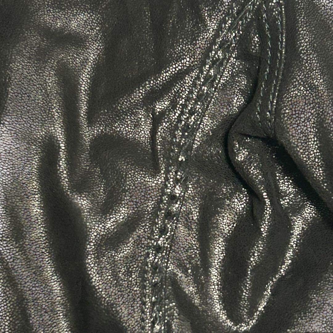 Moore様　美品】 Cathy Jane シュリンク加工やぎ革レザージャ