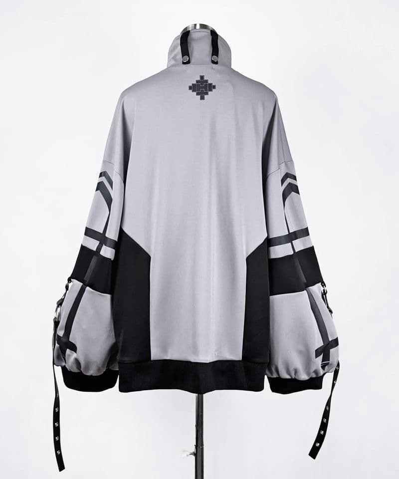 HIDOLATRAL THEODOL　近未来メタルジャージ　GRAY　地雷系