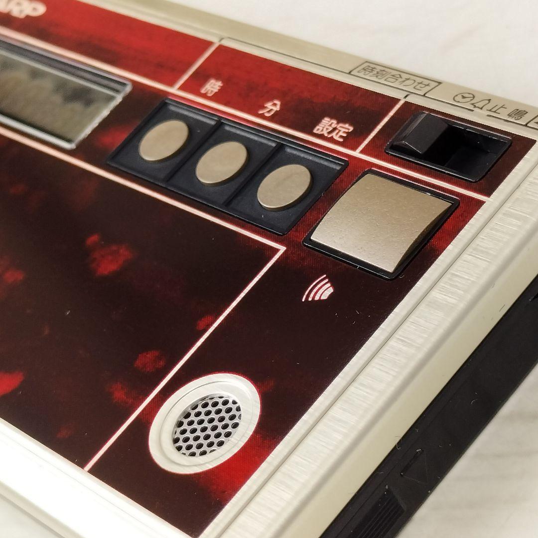 SHARP　音声時計　CT-658 エルシークオーツ稼働品