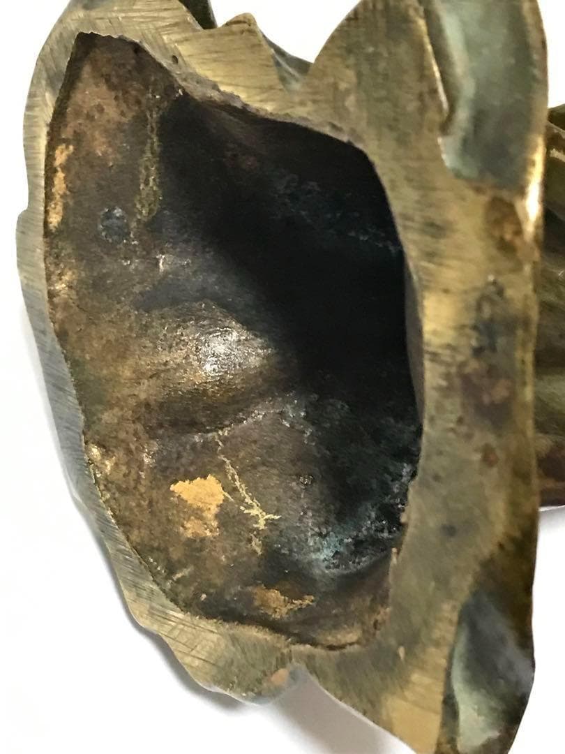 アンティーク アールヌーボー E.WANTE (1872-1960) ブロンズ像