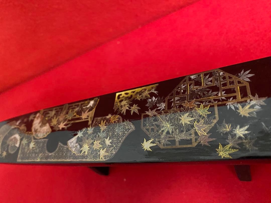 柳刃包丁 尺一　刺身包丁 鏡面仕上げ 黒檀黒水牛八角柄