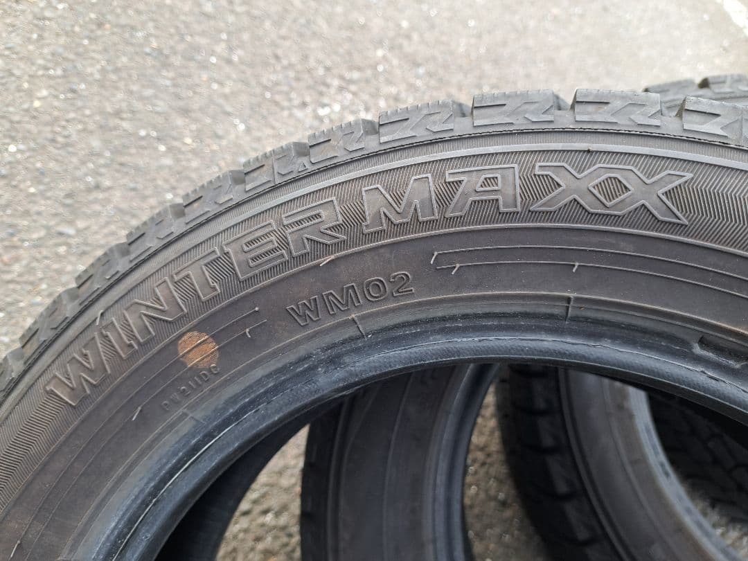 バリ山！155/65R13安心！製造23年！信頼と剛性のダンロップ！送料￥300