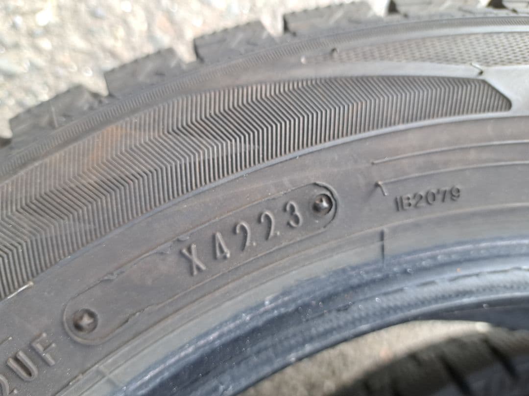 バリ山！155/65R13安心！製造23年！信頼と剛性のダンロップ！送料￥300