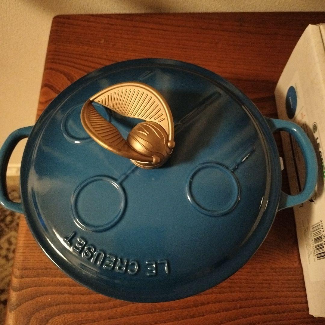 【新品未使用、希少！】ル・クルーゼ×ハリポタ ココット・ロンド20cm