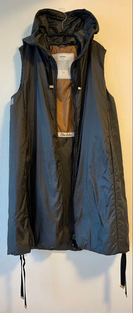 Max Mara the cubeキャメルリュクス テクニカルキルティング40